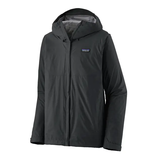 Patagonia M Torrentshell 3L Jkt Black S Funktionell och skyddande skaljacka 