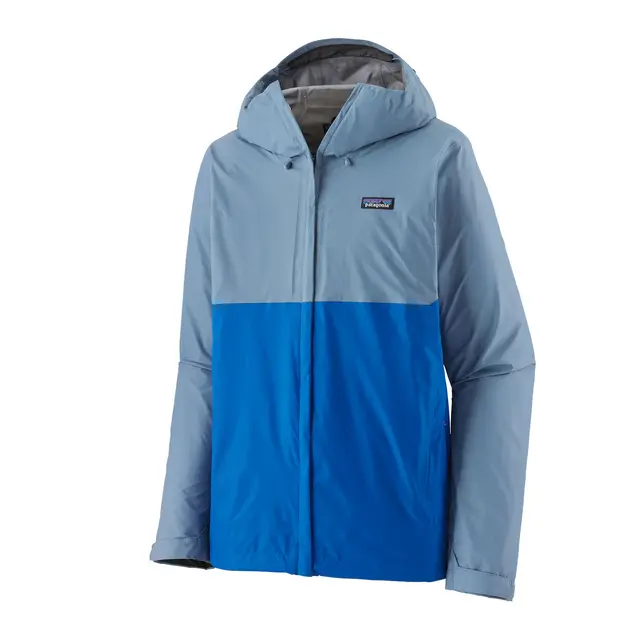 Patagonia M Torrentshell 3L Jkt Blue M Funktionell och skyddande skaljacka 