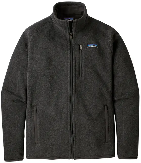 Patagonia Better Sweater Jkt S Black Fleecejakke til herre 