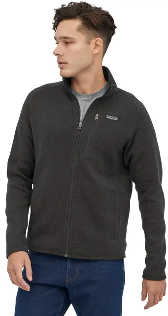 Patagonia Better Sweater Jkt S Black Fleecejakke til herre 
