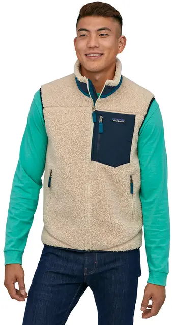 Patagonia Classic Retro-X Vest S klassisk fleeceväst för herrar 
