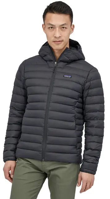 Patagonia Down Sweater Hoody Black M Varm dunjakke til herre 