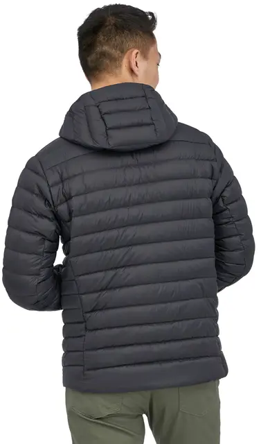 Patagonia Down Sweater Hoody Black M Varm dunjakke til herre 