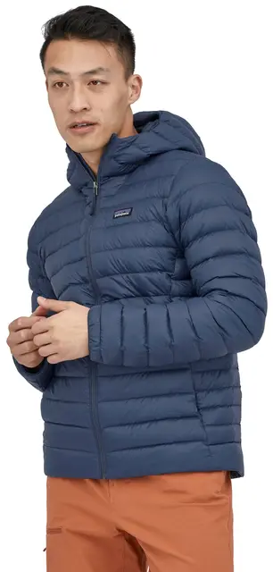 Patagonia Down Sweater Hoody NewNavy M Varm dunjakke til herre 