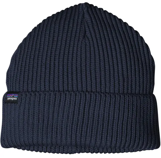 Patagonia Fishermans Rolled Beanie Navy Blue, One Size 