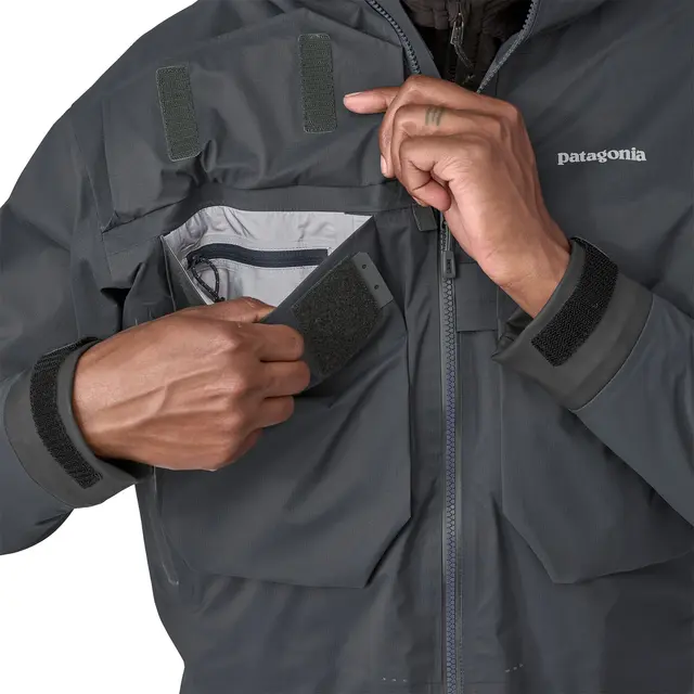 Patagonia M's SST Jkt S Smolder Blue Vadarjacka som tål tuffa tag 