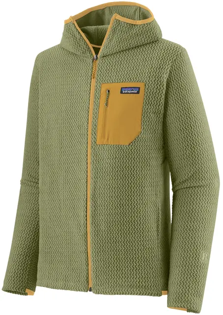 Patagonia M's R1 Air Full-Zip Hoody Buck horn Green S 