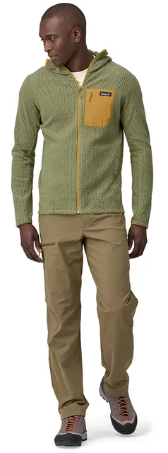 Patagonia M's R1 Air Full-Zip Hoody Buck horn Green S 