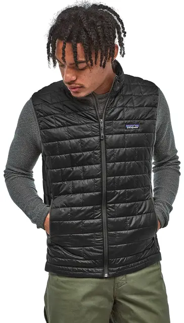 Patagonia Nano Puff Vest Black S Lett og varm vest til all slags bruk 