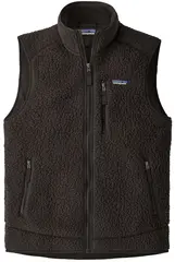 Patagonia M Retro Pile Vest L Black fleecevest til herre