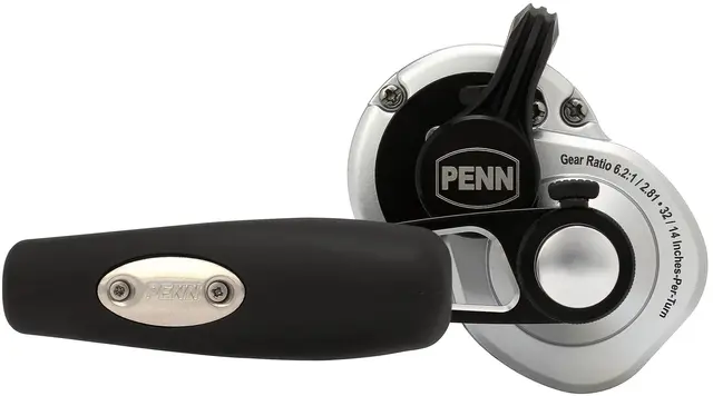 Penn Fathom II Lever Drag 2 Speed 25N R Kompakt og sterk havfiskesnelle RH 