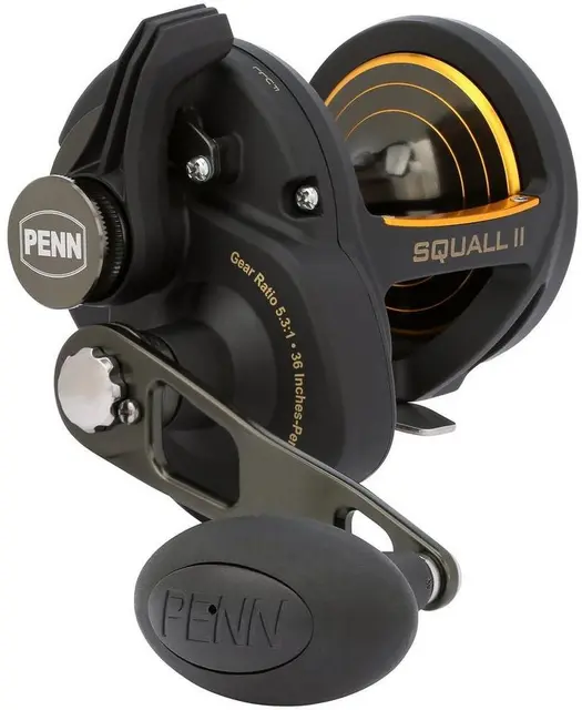 PENN Squall II Lever Drag Reel 25N Havfiskesnelle lever drag 