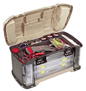 Plano Guide Angled 3700 Tackle System Praktisk f&#246;rvaring av dina beten