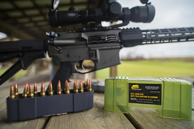 Plano Rifle Ammo Case Small 122820 223 Robust oppbevaringsboks for ammunisjon 