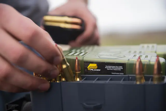 Plano Rifle Ammo Case Small 122820 223 Robust oppbevaringsboks for ammunisjon 