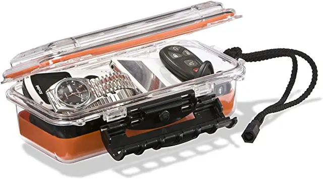 Plano Guide Series™ Waterproof Case Orange/Black S 