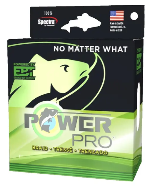 PowerPro Moss Green 455m 0,43mm Ultrastark flätlina 