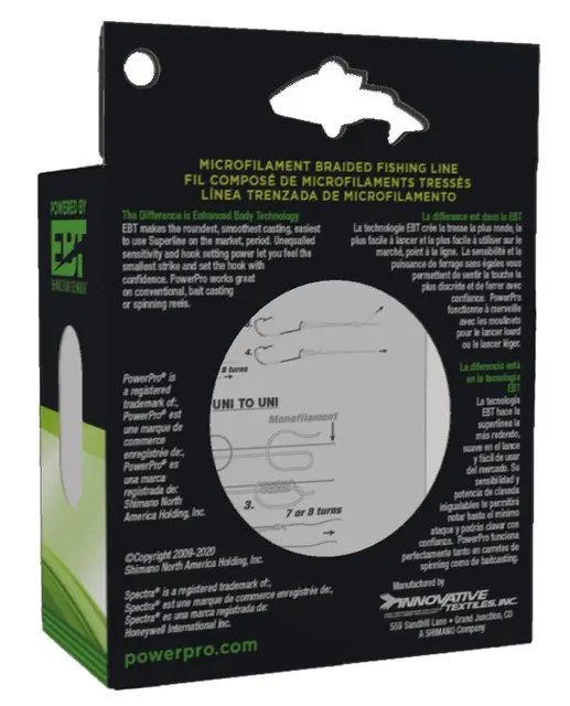 PowerPro Moss Green 455m 0,43mm Ultrastark flätlina 