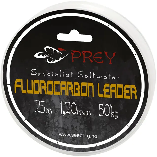 Prey Fluorocarbon Leader 0,80mm Superkraftig fluorocarbon fortom 