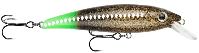 Prey Salmon Target Glow Tail 8,5cm Wobbler som flyter och kastar långt 
