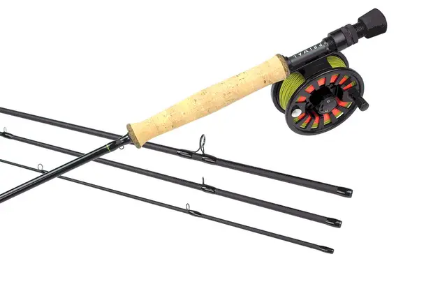 Primal Conquest 9' #8/ Flylab Surge 7/8 4-delat flugsett med backing och lina 