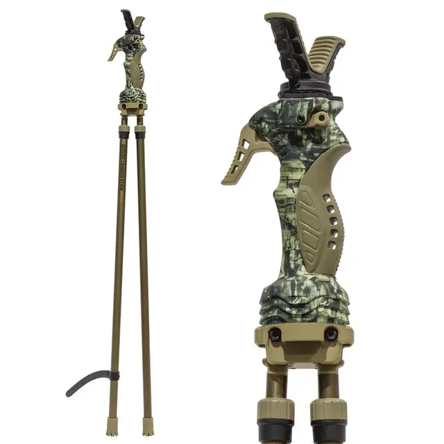 Primos Trigger Stick Gen3 24"-61" Tall Stående bipod skytestokk og skytestøtte 