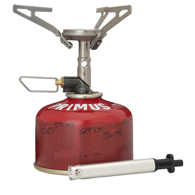 Primus Micron Stove Piezo Gasbrännare med separat Piezo-tändare 