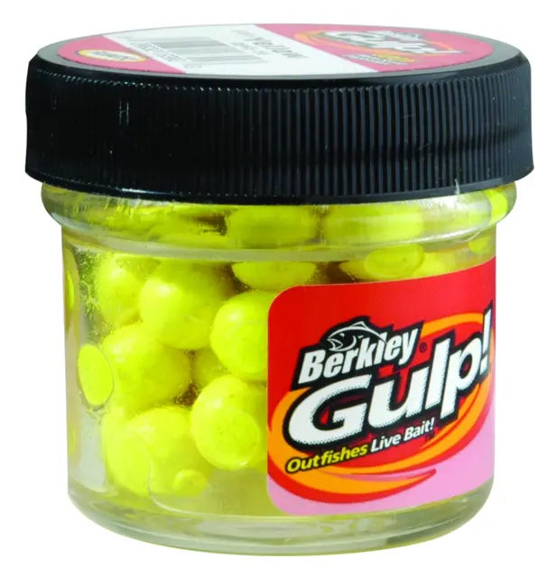 Berkley Gulp laxrom Yellow Konstgjord laxrom 