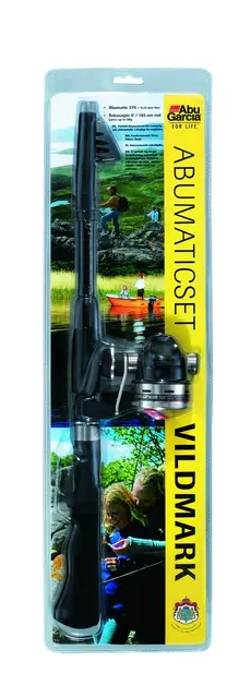 Abu Garcia Abumatic Vildmark 6' 6' stang og snelle 