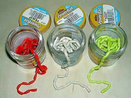 Berkley Gulp Powerbait Maggot - Gul Naturtrogna maggotimitationer 