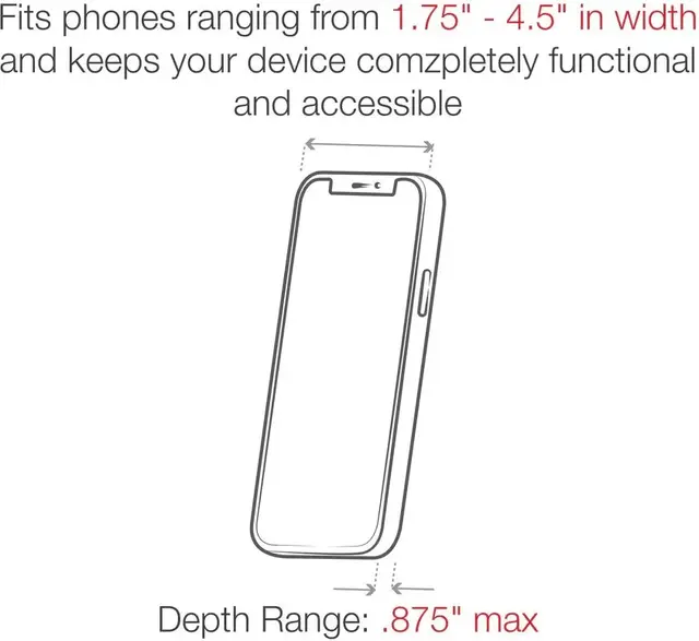 RAM X-Grip Large Phone Holder w/Ball Kraftig telefonholder med RAM B-kule 