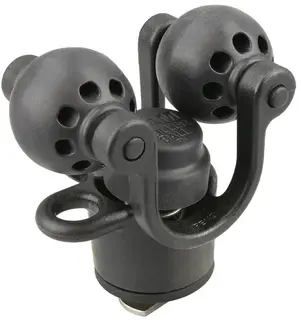 RAM Roller-Ball Paddle Accessory Holder Holder for åre/håv for skinnemontering