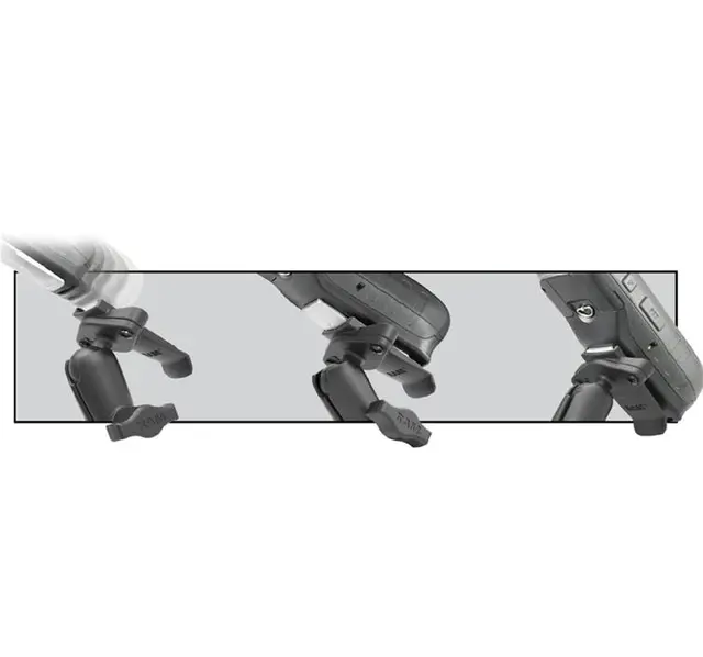 RAM Spine Clip Holder For Garmin Devices Integrert Spine Clip Holder 