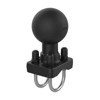 RAM Double U-Bolt Ball Base D Size Kulebase for montering på rør str D