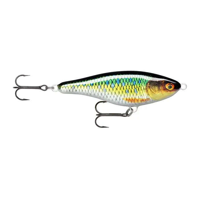 Rapala Twitchin Rap 12cm RNR Fiskas aktivt precis under ytan 