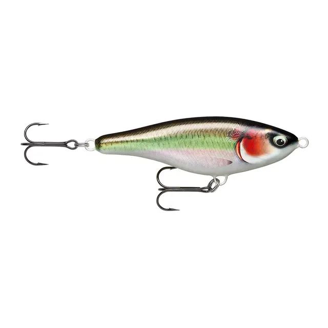 Rapala Twitchin Rap 12cm YSH Fiskas aktivt precis under ytan 