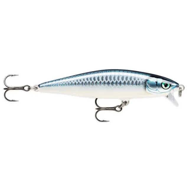 Rapala FLAT RAP BAP 8cm Liten wobbler med kraftig gång 