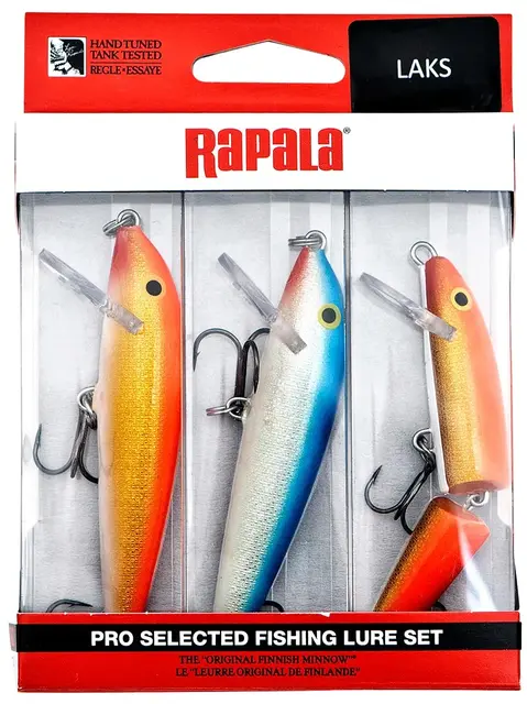 Rapala Laxset Wobblerset för laxfiskare 