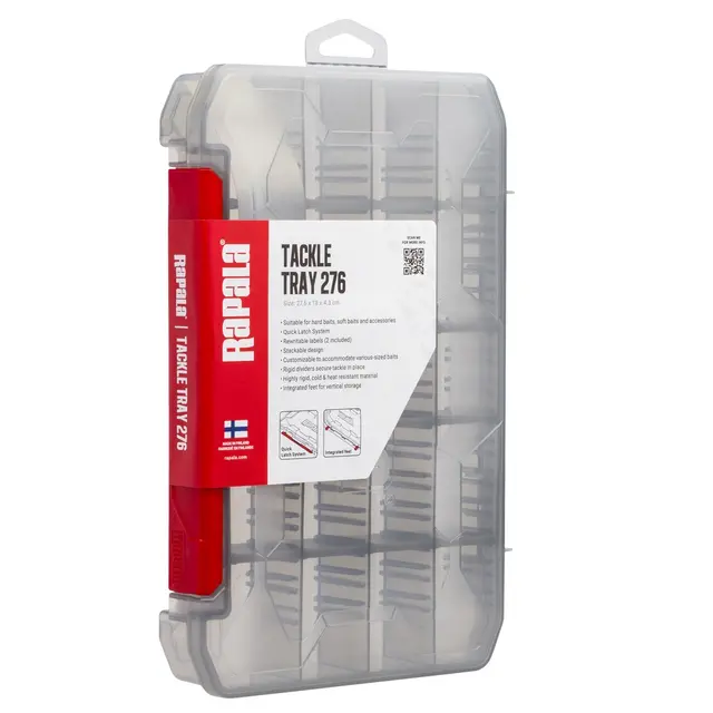 Rapala Tackle Tray 276 Betesbox i grym kvalite 