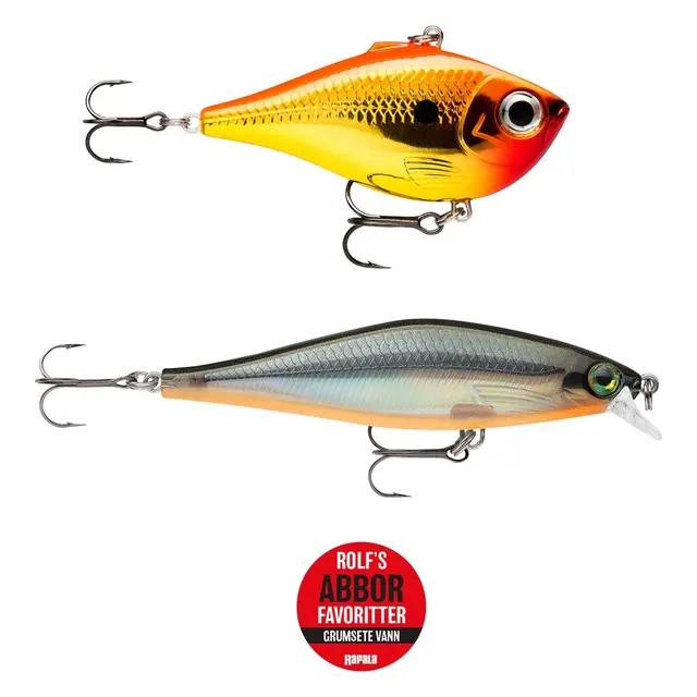 Rapala Rolf's Abborfavoritter 2-pack, Grumligt vatten 
