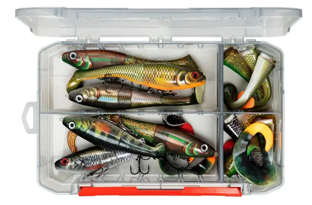 Rapala 356 Tackle Tray Deep Half Stor och rymlig box 