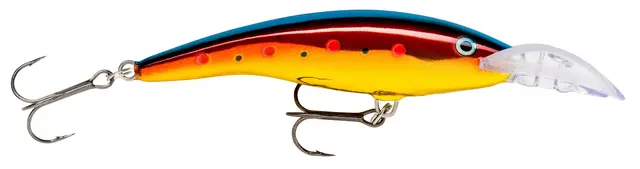 Rapala Scatter Rap Tail Dancer GOL 9cm Wobbler med en oberäknelig lockande gång 