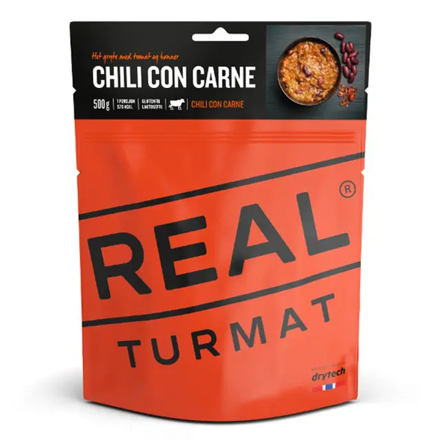 Real Turmat Stormix 10-pack God og variert turmat for lengre turer 