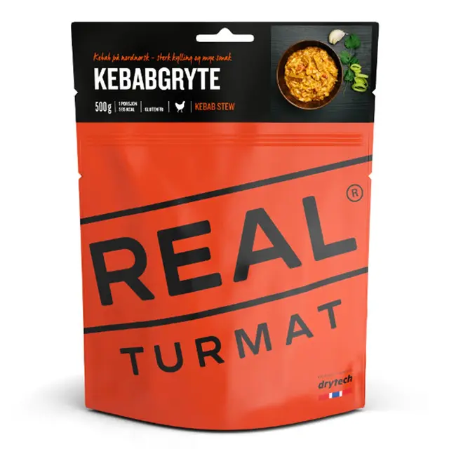 Real Turmat Stormix 10-pack God og variert turmat for lengre turer 