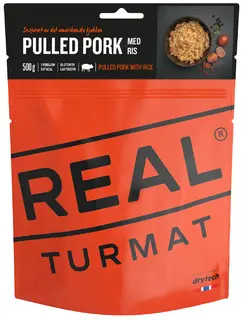 Real Turmat Pulled pork med ris Inspirert av det amerikanske kj&#248;kken