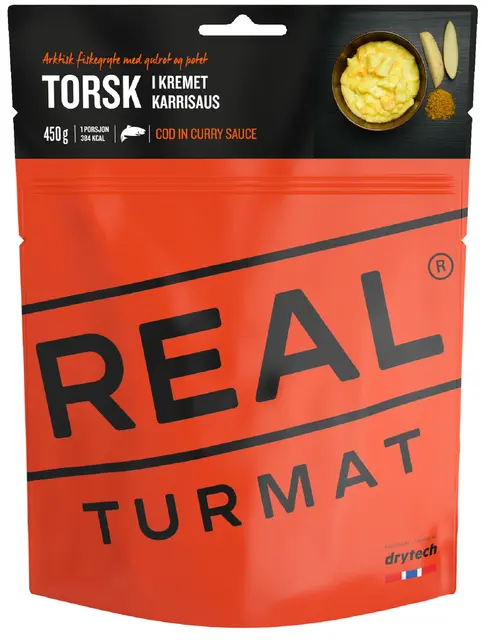 Real Turmat Torsk i kremet karrisaus Kokkens favoritt i Villmarksliv 