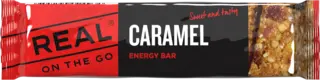 Real On The Go Caramel Energy Bar Energibar med smak av karamell