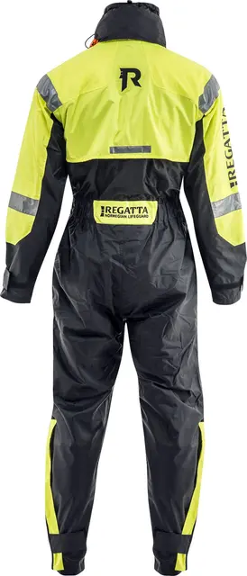Regatta Sportline 954 Flytoverall S Black/Yellow,50N - Siste generasjon! 