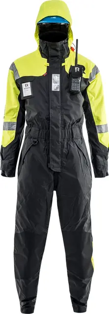 Regatta Sportline 954 Flytoverall S Black/Yellow,50N - Siste generasjon! 