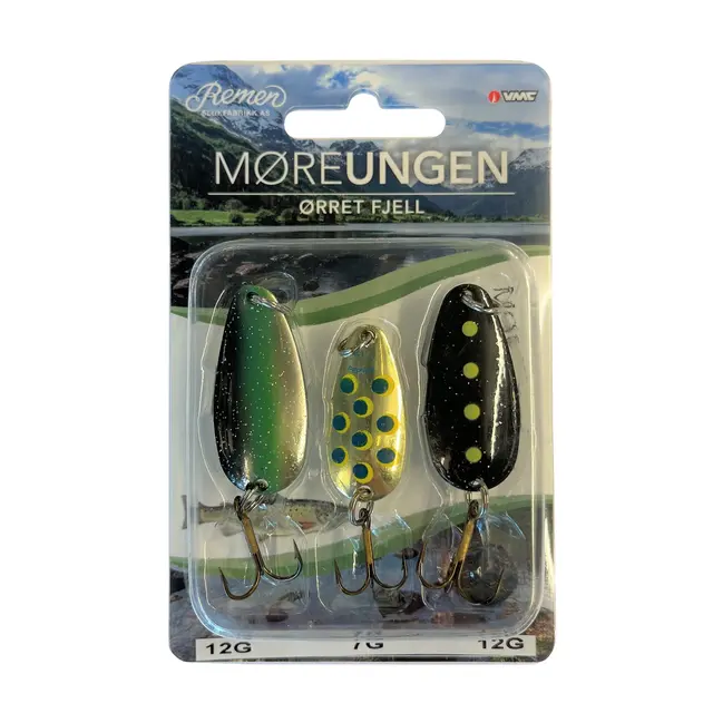 Remen Møreungen öring fjällset 3-pack 